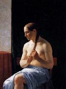 Christoffer Wilhelm Eckersberg Seated Nude Model china oil painting artist